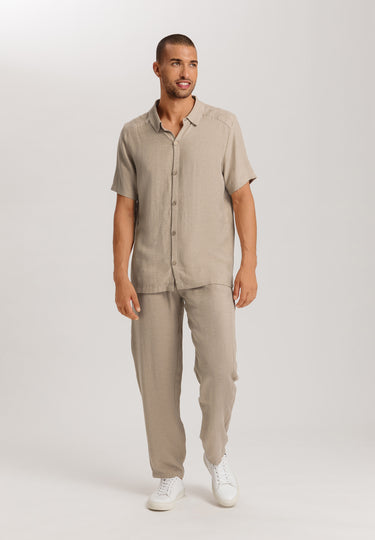 Urban Casuals Linen Blend Drawstring Pants | Savanna 75924-2809
